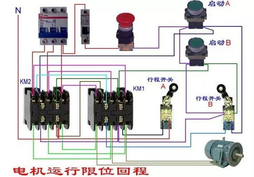 直观实用的电动机电气控制接线图详解 滚镀线系统